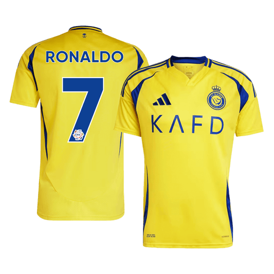 RONALDO #7 Al Nassr Home  Soccer Jersey 2024/25 Top Soccer Jerseys Store