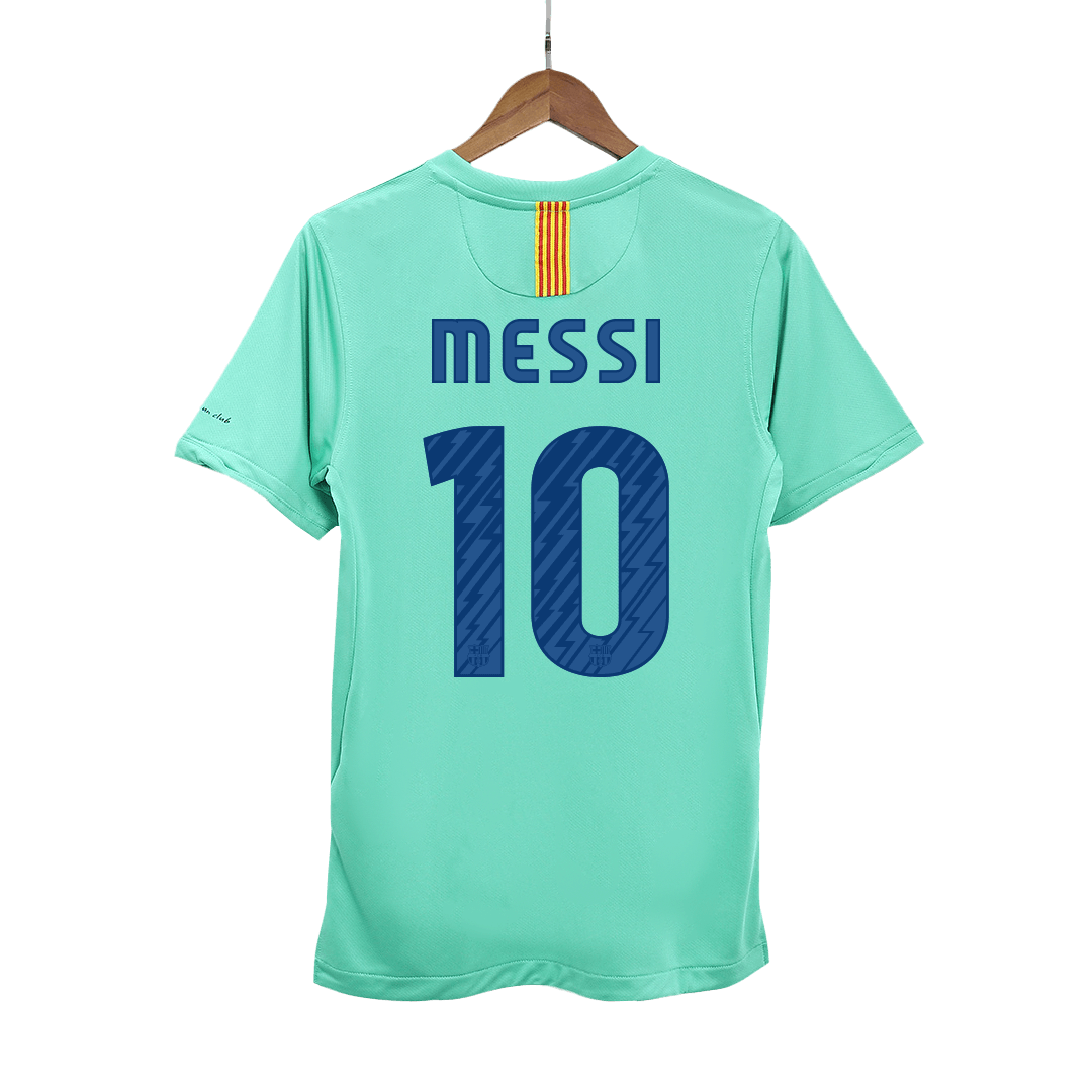 Retro MESSI #10 2010/11 Barcelona Away  Soccer Jersey Top Soccer Jerseys Store