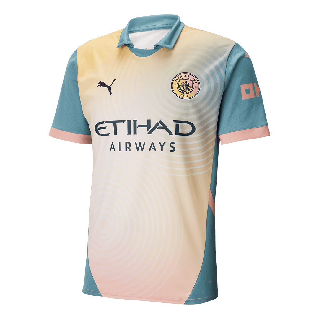 Manchester City Fourth Away  Soccer Jersey 2024/25 - Definitely City Top Soccer Jerseys Store