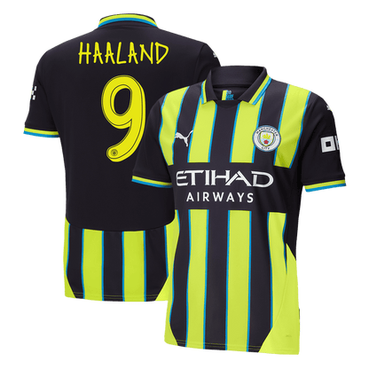 HAALAND #9 Manchester City Away  Soccer Jersey 2024/25 - UCL Top Soccer Jerseys Store