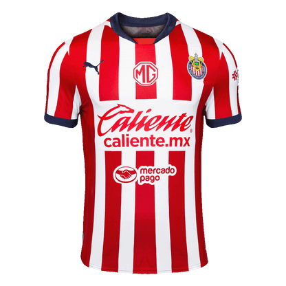 Player Version Chivas Home  Soccer Jersey 2024/25 Top Soccer Jerseys Store