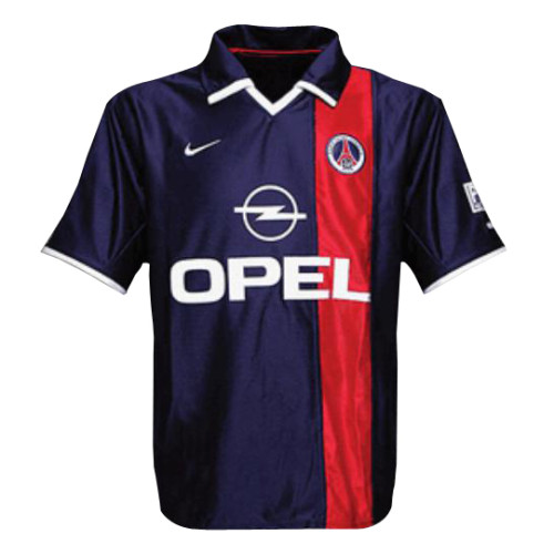 Retro 2001/02 PSG Home Soccer Jersey Top Soccer Jerseys Store
