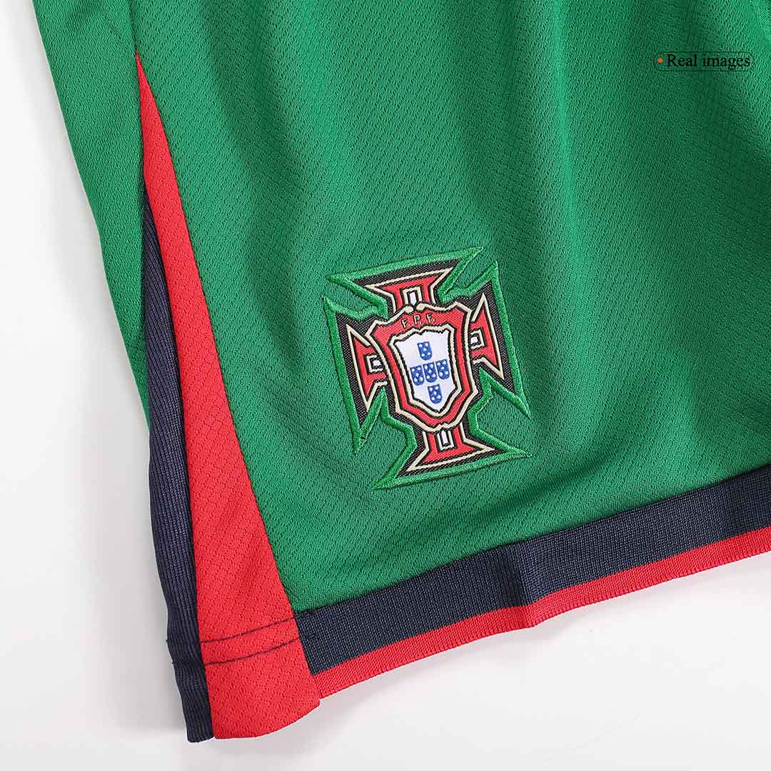 Kid's Portugal Home Jerseys Kit(Jersey+Shorts) Euro 2024 Go Game Wear