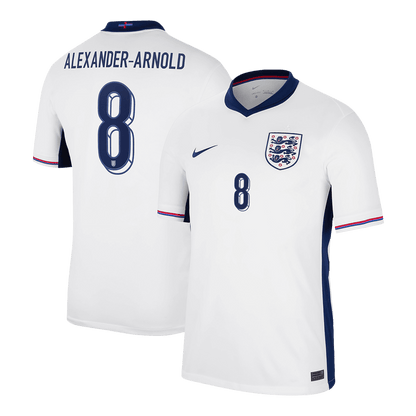 ALEXANDER-ARNOLD #8 England Home  Soccer Jersey Euro 2024 Top Soccer Jerseys Store