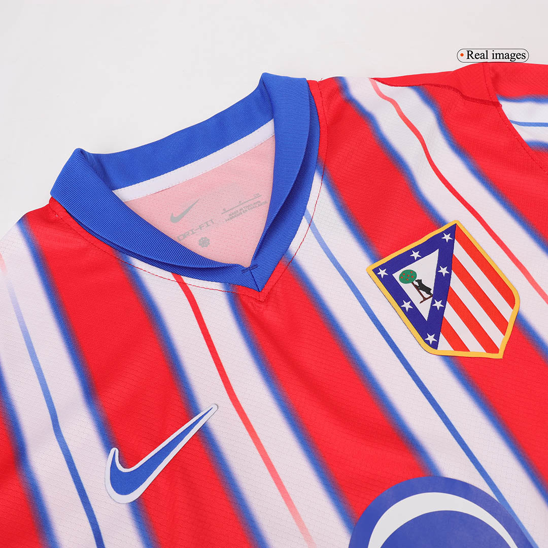 GRIEZMANN #7 Atletico Madrid Home  Soccer Jersey 2024/25 Top Soccer Jerseys Store