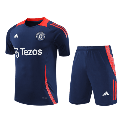 Manchester United Pre-Match  Soccer Jersey Kit(Jersey+Shorts) 2024/25 Top Soccer Jerseys Store