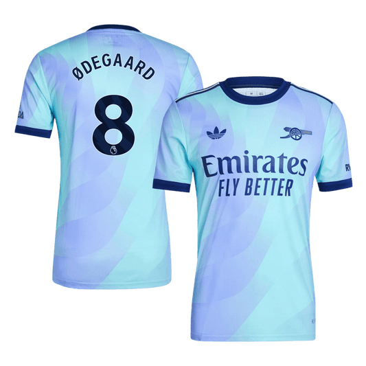 Player Version ØDEGAARD #8 Arsenal Third Away  Soccer Jersey 2024/25 Top Soccer Jerseys Store