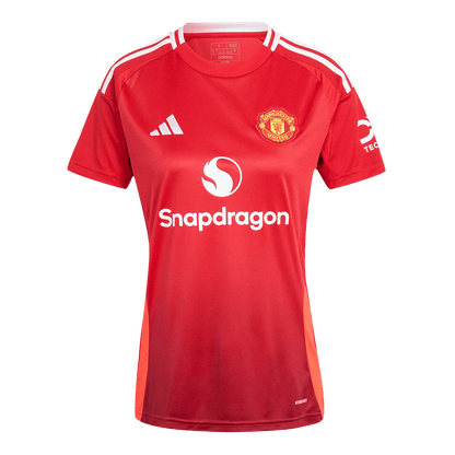Women's Manchester United Home  Soccer Jersey 2024/25 Top Soccer Jerseys Store