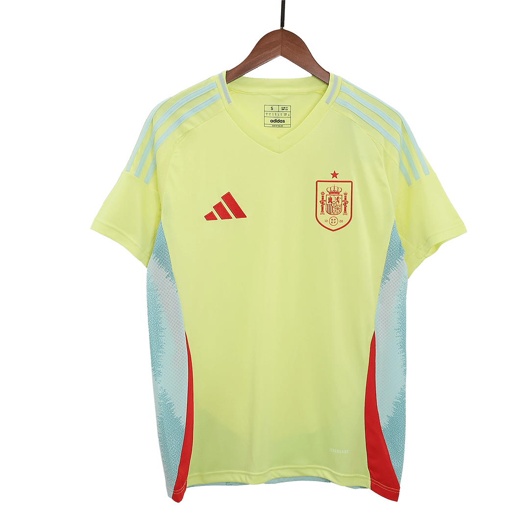 Spain Away  Soccer Jersey Euro 2024 Top Soccer Jerseys Store
