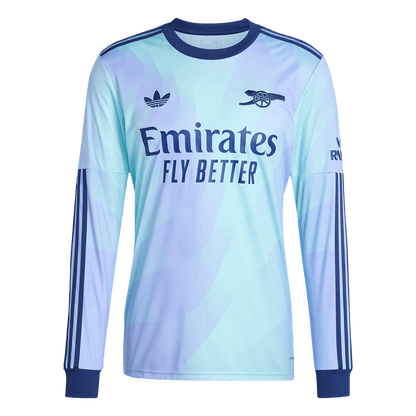 Arsenal Third Away Long Sleeve  Soccer Jersey 2024/25 Top Soccer Jerseys Store