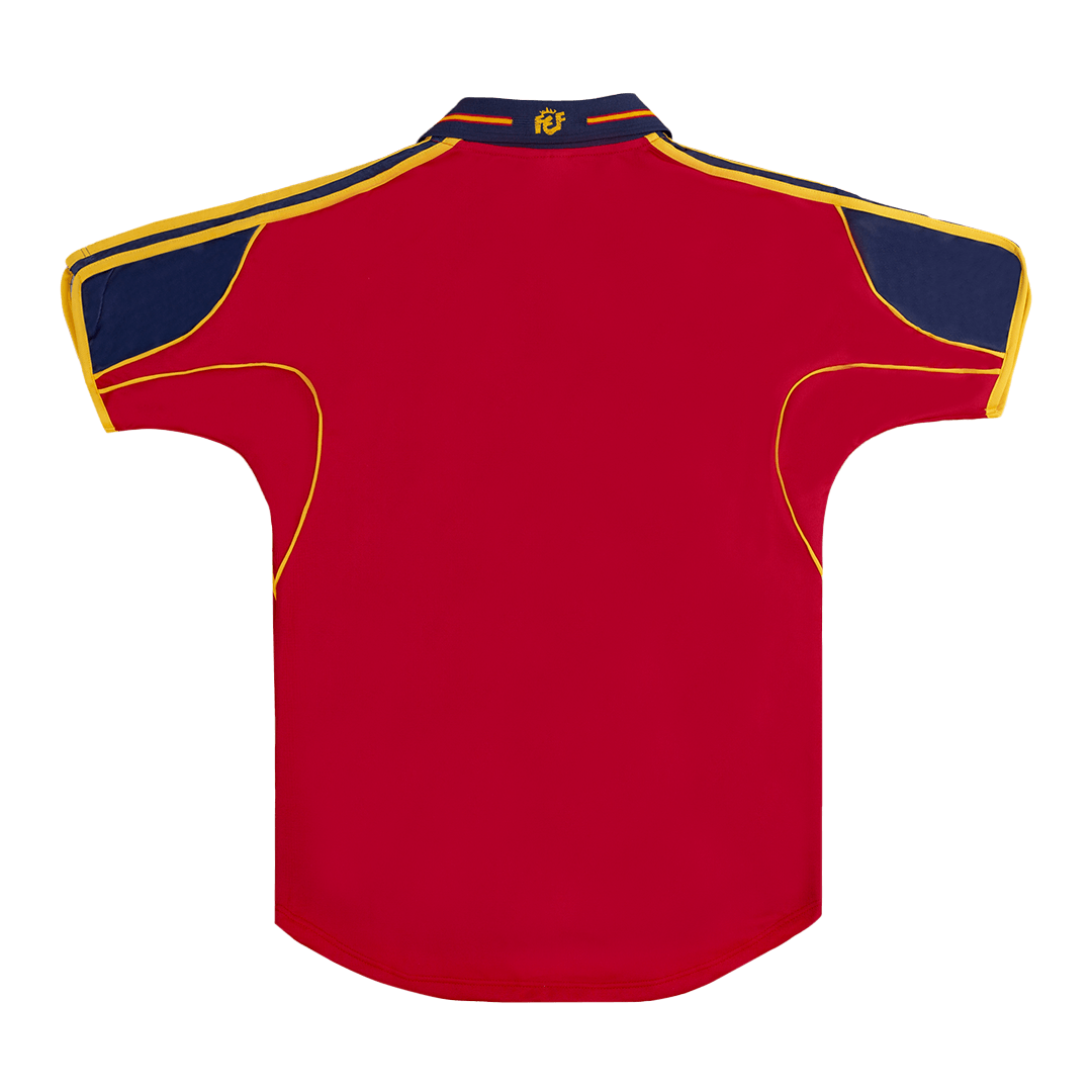Retro 2000 Spain Home  Soccer Jersey Top Soccer Jerseys Store