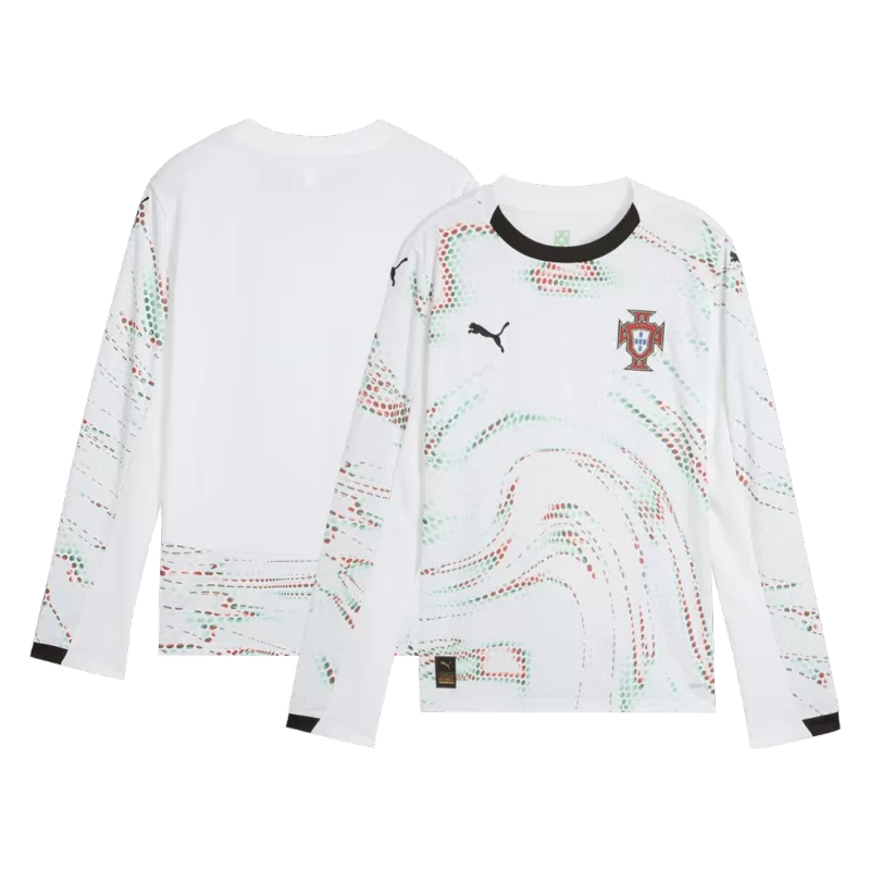 Portugal Away Long Sleeve Soccer Jersey 2025