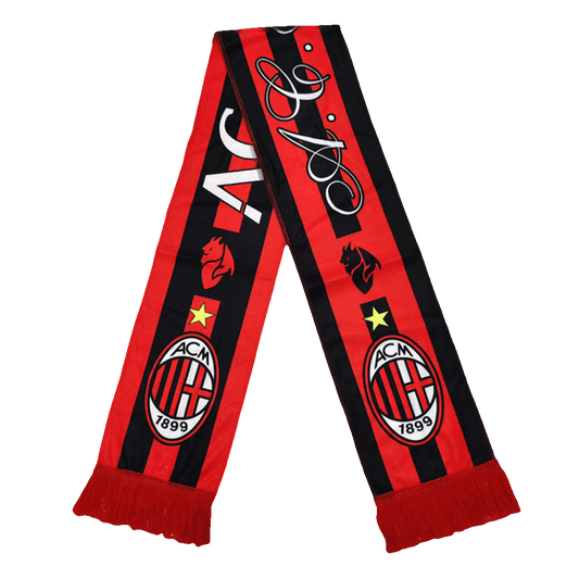 AC Milan Scarf Red Top Soccer Jerseys Store