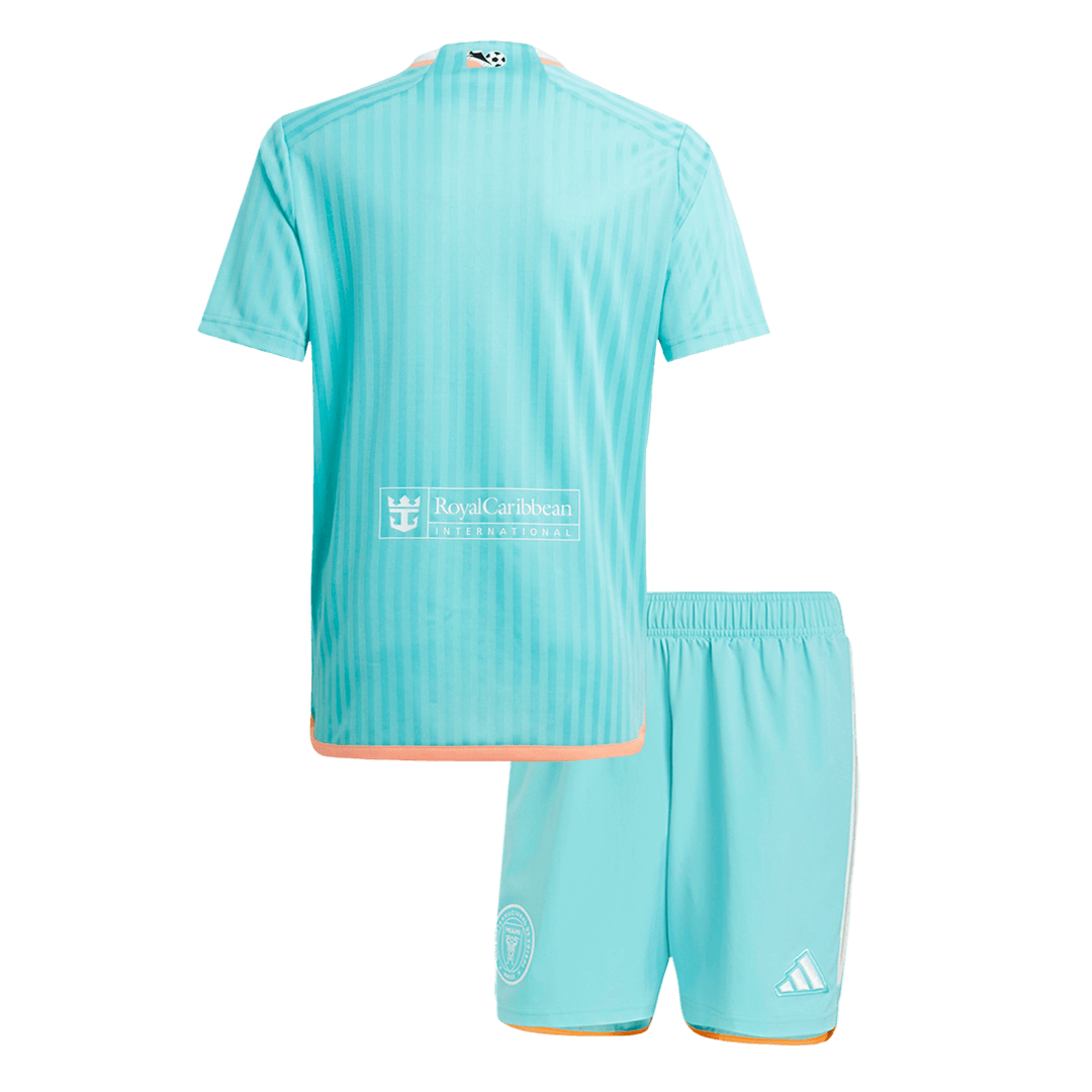 Kid's Inter Miami CF Third Away  Soccer Jersey Kit(Jersey+Shorts) 2024 Top Soccer Jerseys Store
