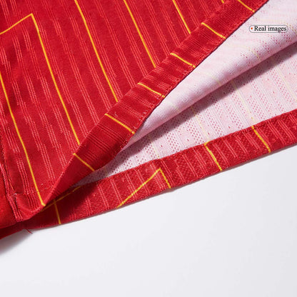 Player Version M.SALAH #11 Liverpool Home  Soccer Jersey 2024/25 Top Soccer Jerseys Store