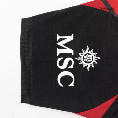 AC Milan Home Soccer Jersey Kit(Jersey+Shorts) 2025/26