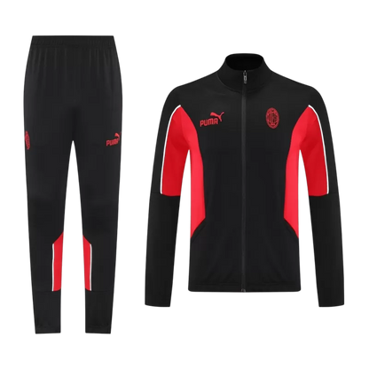 AC Milan Training Jacket Kit (Jacket+Pants) 2025/26 - Black