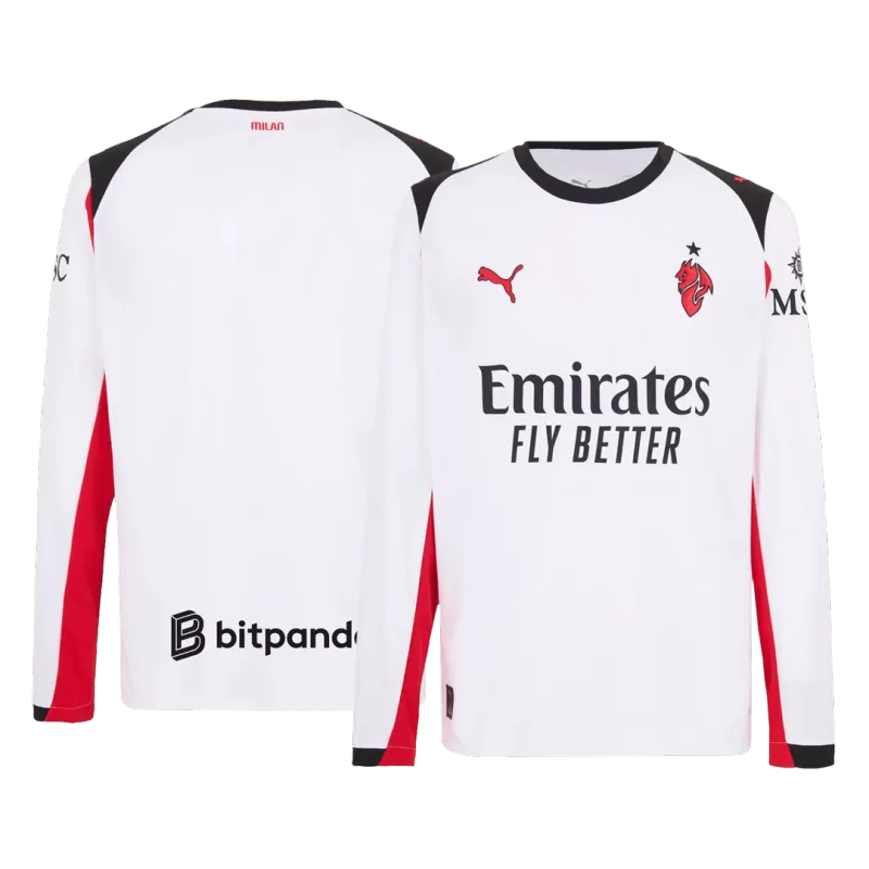 AC Milan Long Sleeve Away 2025/26 Jersey