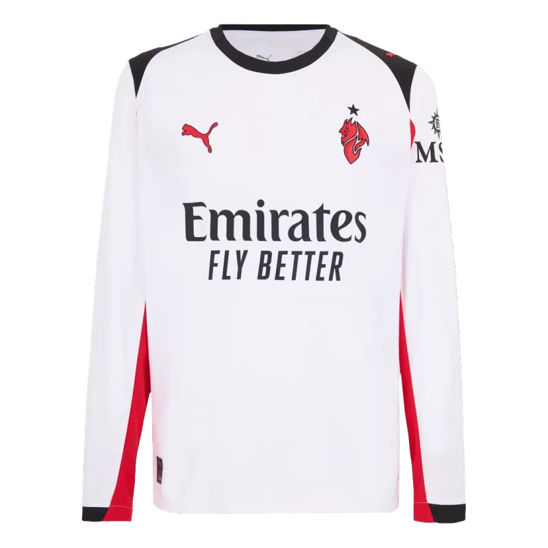 AC Milan Long Sleeve Away 2025/26 Jersey