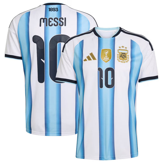 Messi #10 Argentina Home Soccer Jersey 2026