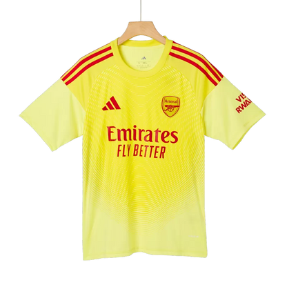 Arsenal Goalkeeper Soccer Jersey 2025/26 Yellow