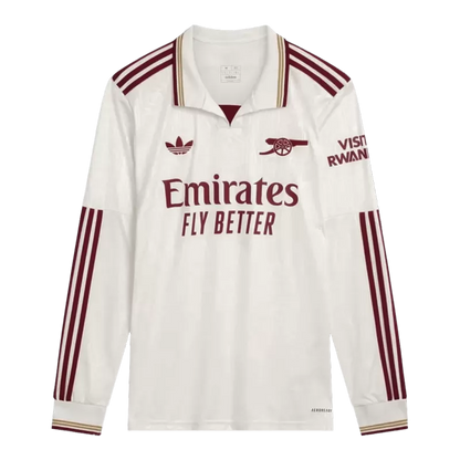 Arsenal Third Away Long Sleeve Soccer Jersey 2025/26