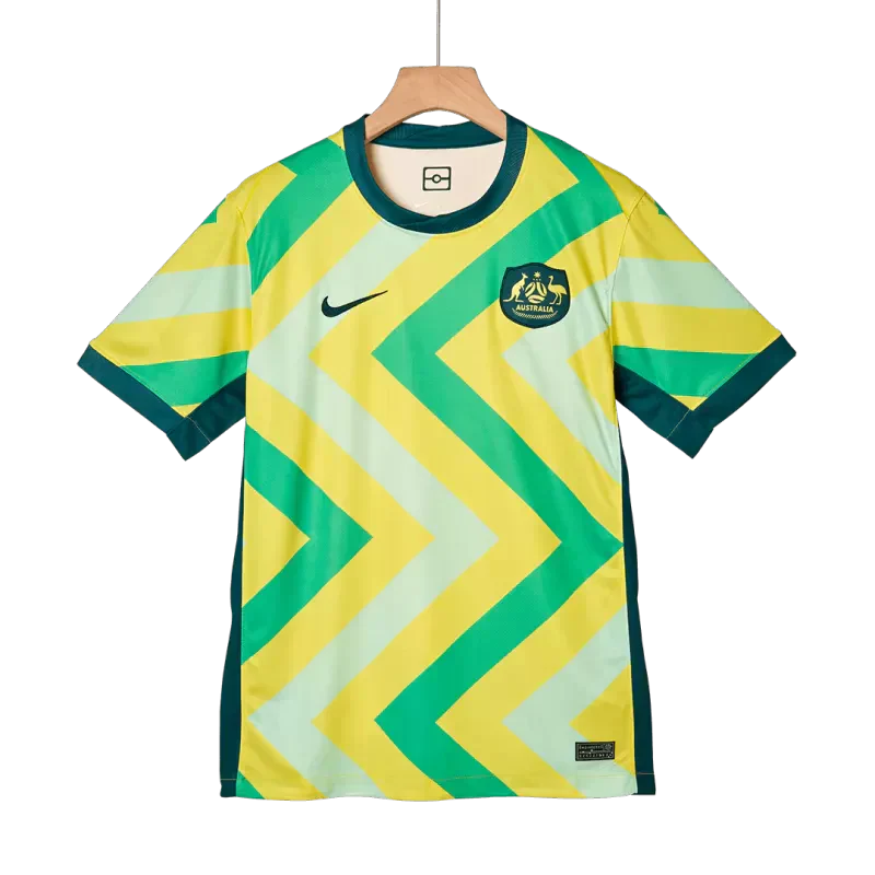 Australia Home Soccer Jersey 2025 Go Game Wear