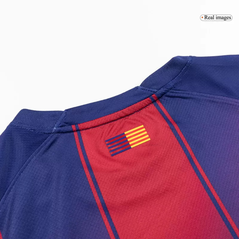 Barcelona Home Soccer Jersey Kit(Jersey+Shorts+Socks) 2025/26