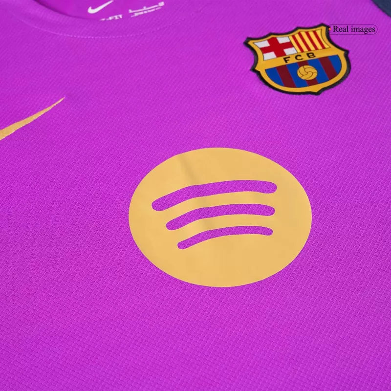 Barcelona Pre-Match 2025/26 Soccer Jersey - Purple
