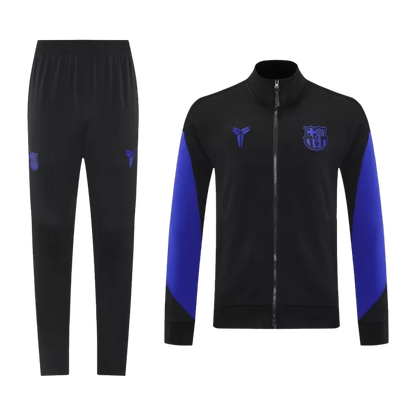 Barcelona Training Jacket Kit (Jacket+Pants) 2025/26 - Black&Blue