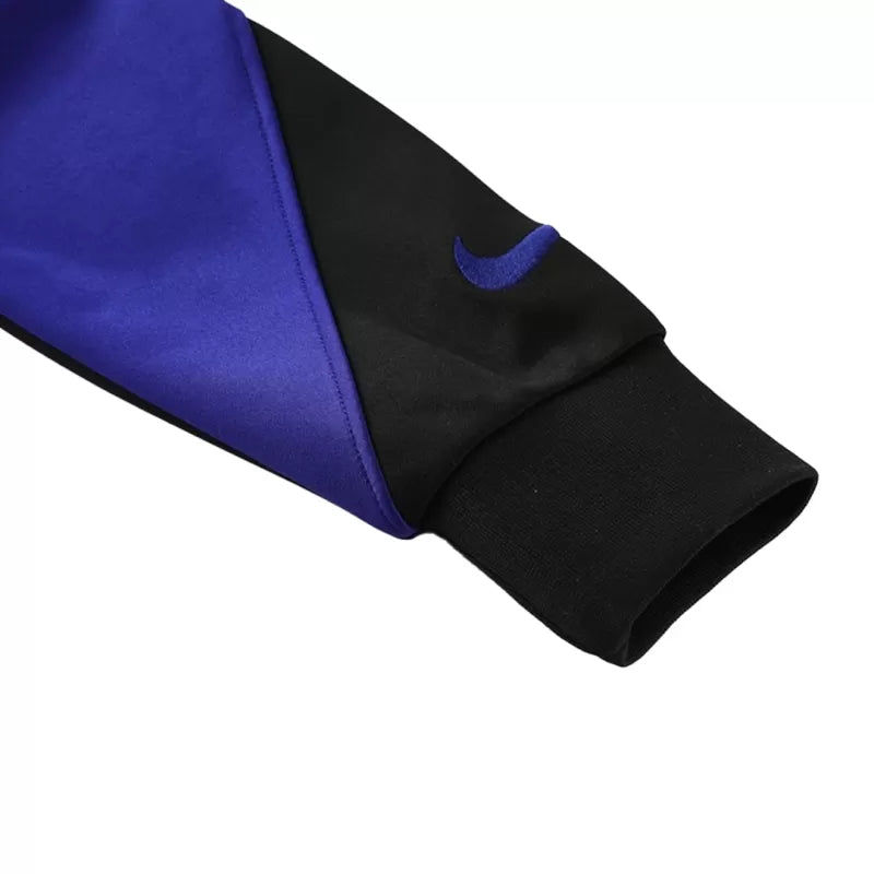 Barcelona Training Jacket Kit (Jacket+Pants) 2025/26 - Black&Blue