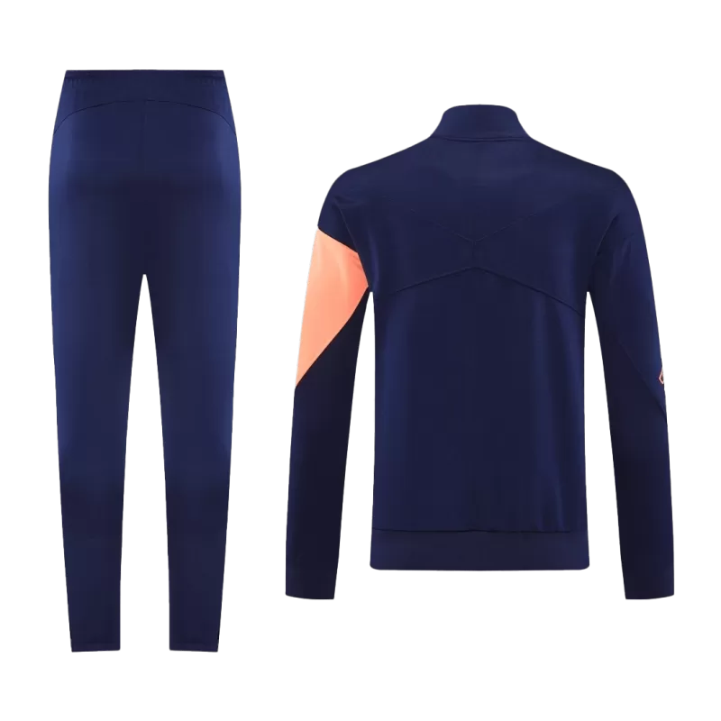 Barcelona Training Jacket Kit (Jacket+Pants) 2025/26 - Navy&Orange