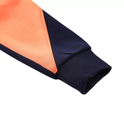 Barcelona Training Jacket Kit (Jacket+Pants) 2025/26 - Navy&Orange
