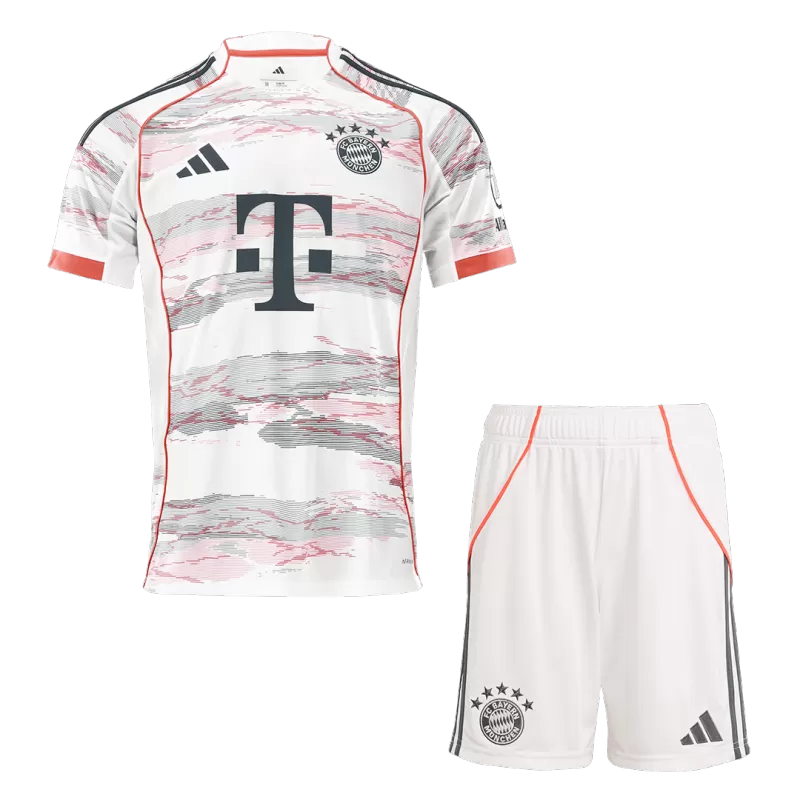 Bayern Munich Away Soccer Jersey Kit(Jersey+Shorts) 2025/26