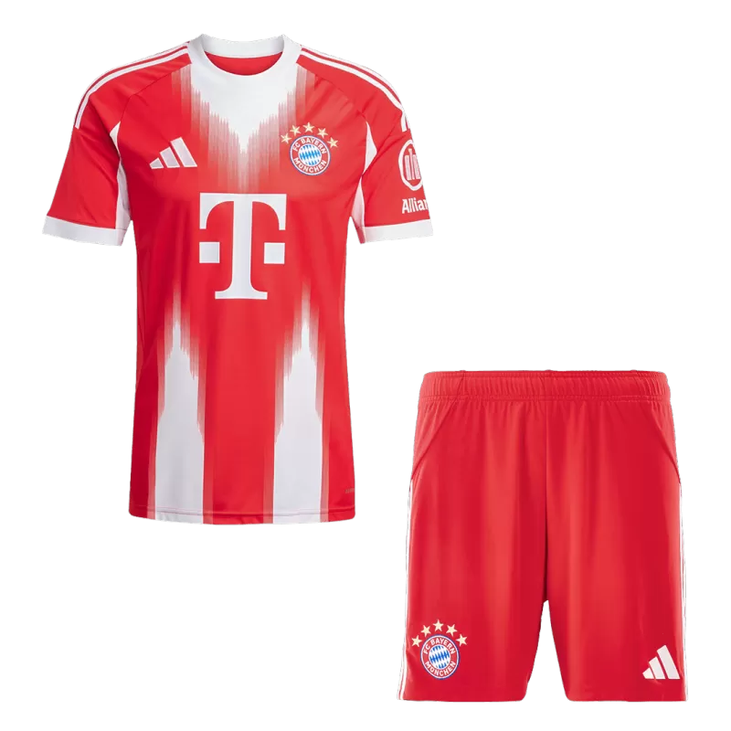 Bayern Munich Home Soccer Jersey Kit(Jersey+Shorts) 2025/26