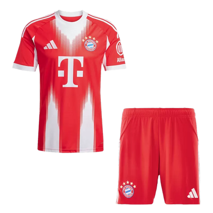 Bayern Munich Home Soccer Jersey Kit(Jersey+Shorts) 2025/26