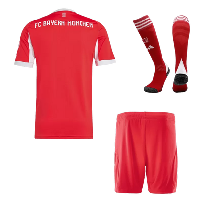 Bayern Munich Home Soccer Jersey Kit(Jersey+Shorts+Socks) 2025/26