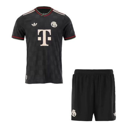 Player Version Bayern Munich Third Away Soccer Jersey Kit(Jersey+Shorts) 2025/26 - Slim Fit