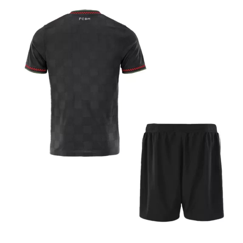 Player Version Bayern Munich Third Away Soccer Jersey Kit(Jersey+Shorts) 2025/26 - Slim Fit
