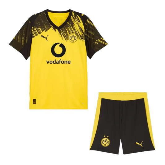 Borussia Dortmund Home Soccer Jersey Kit (Jersey+Shorts) 2025/26