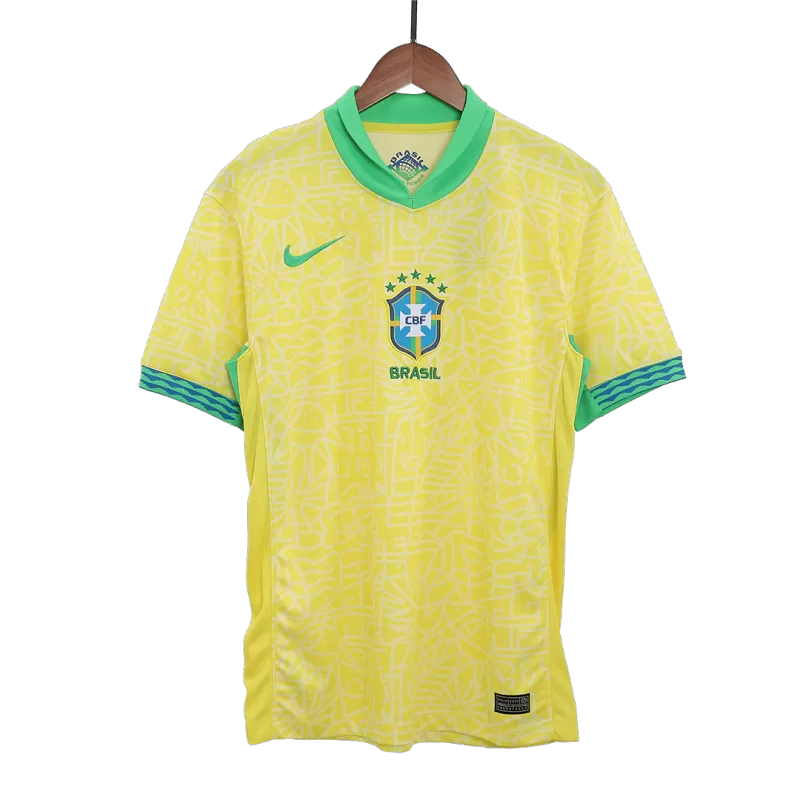 Brazil Home Soccer Jersey 2024