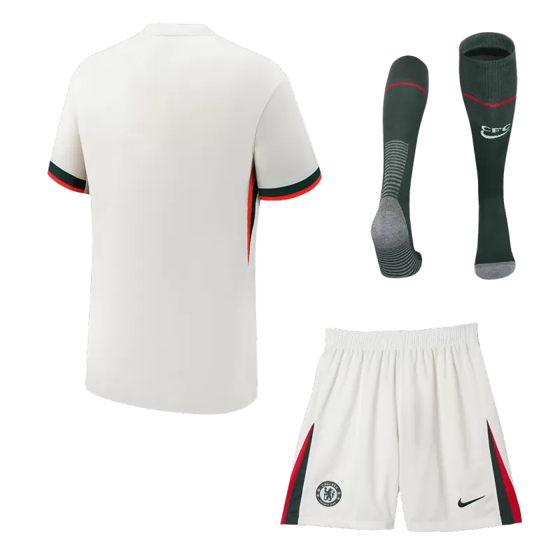 Chelsea Away Soccer Jersey Kit(Jersey+Shorts+Socks) 2025/26