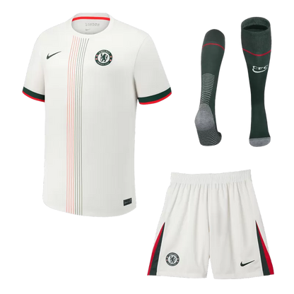 Chelsea Away Soccer Jersey Kit(Jersey+Shorts+Socks) 2025/26