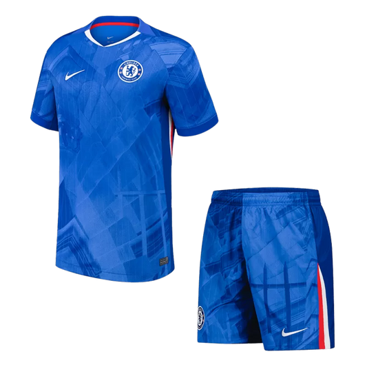 Chelsea Home Soccer Jersey Kit(Jersey+Shorts) 2025/26