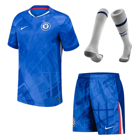Chelsea Home Soccer Jersey Kit(Jersey+Shorts+Socks) 2025/26