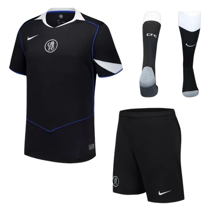 Chelsea Third Away Soccer Jersey Kit(Jersey+Shorts+Socks) 2025/26