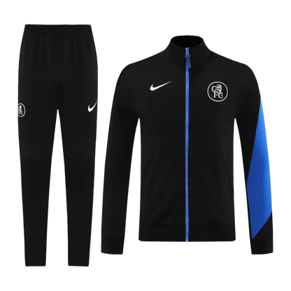 Chelsea Training Jacket Kit (Jacket+Pants) 2025/26 - Black