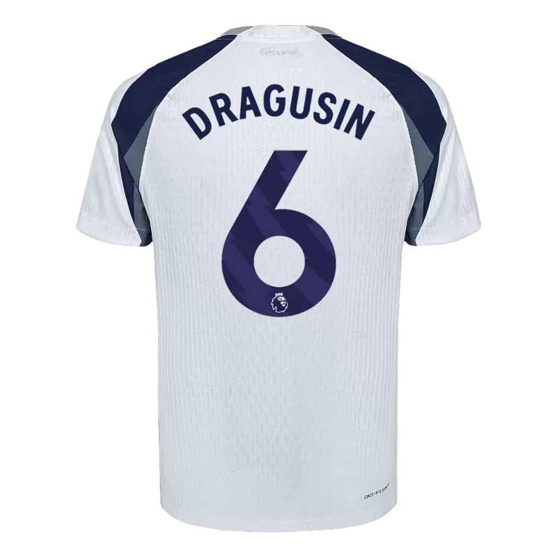 DRAGUSIN #6 Player Version Tottenham Hotspur Home Soccer Jersey 2025/26
