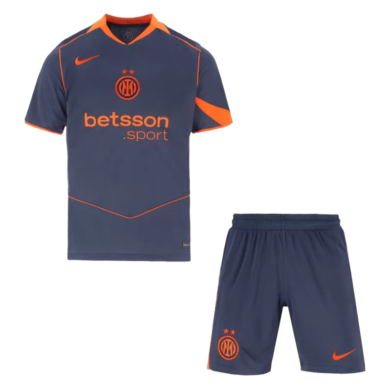 Inter Milan Third Away Soccer Jersey Kit(Jersey+Shorts) 2025/26