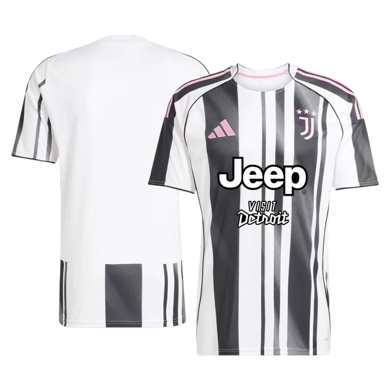 Juventus Home Soccer Jersey Kit(Jersey+Shorts) 2025/26